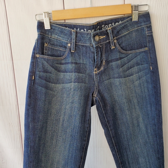 Articles of Society zoey crop topaz jeans - Picture 3 of 12